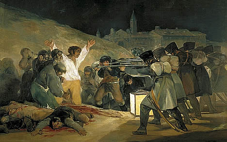 The 3rd of May (1814) © of the Pitzkov Family and Prado National Museum The 3rd of May (1814) © of the Pitzkov Family and Prado National Museum